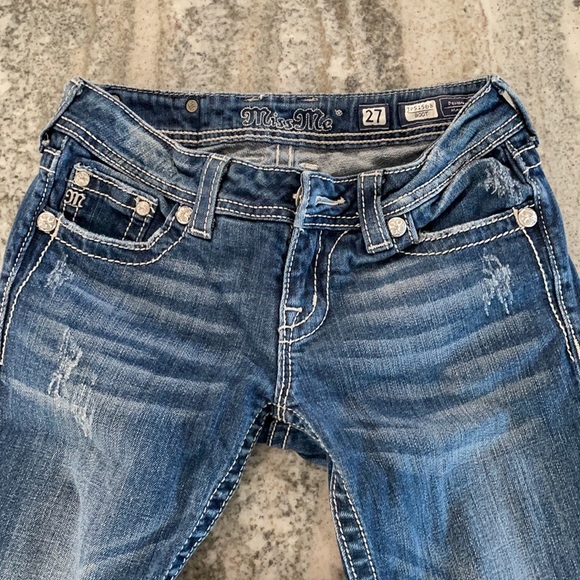 Miss Me Boot Cut Jeans - Picture 3 of 6